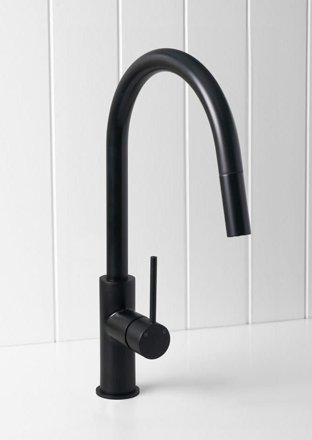 Yabby TAPWARE Pullout kitchen Mixer Matte Black