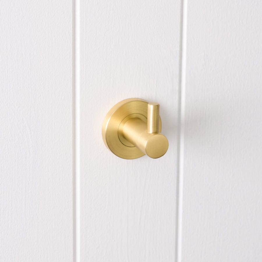 Yabby TAPWARE Robe Hook Brushed Brass