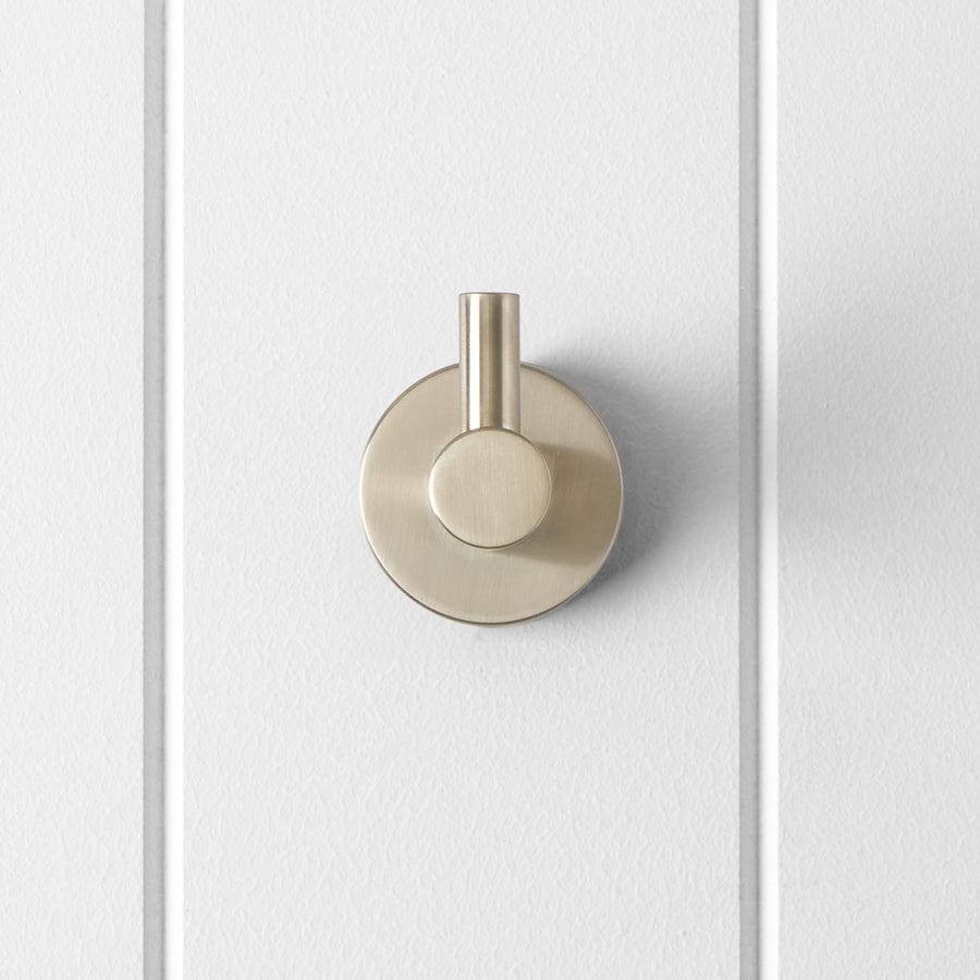 Yabby TAPWARE Robe Hook Warm Brushed Nickel