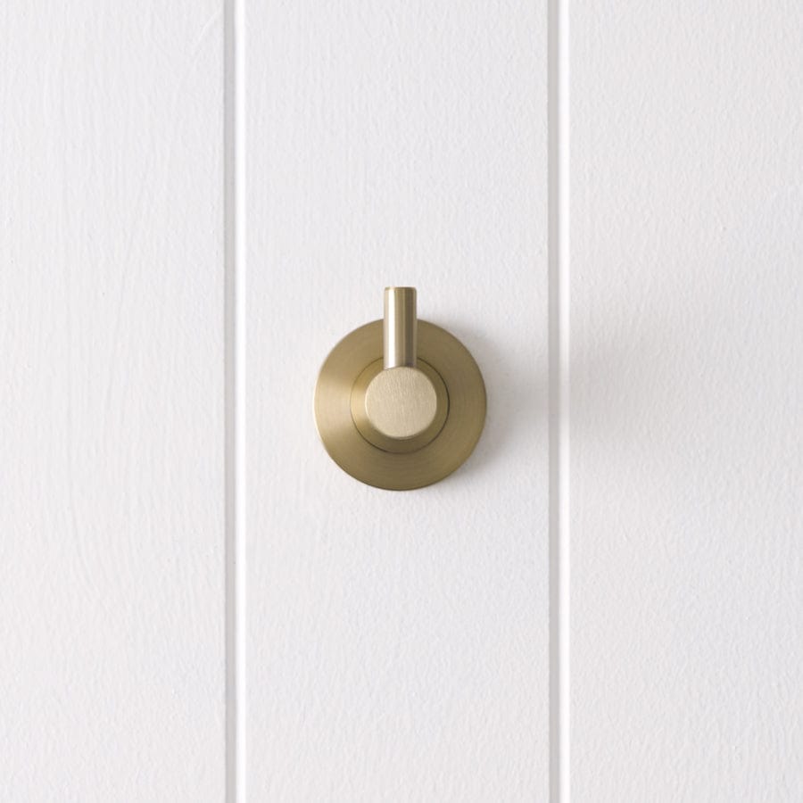 Yabby TAPWARE Robe Hook Warm Brushed Nickel