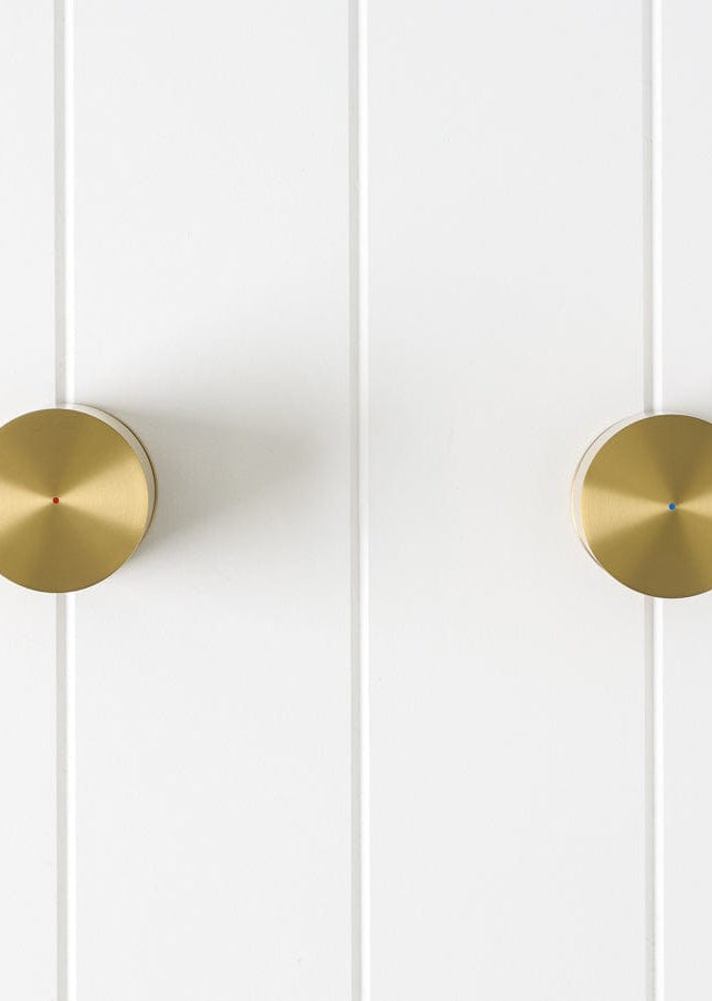Yabby TAPWARE Round Taps Brushed Brass