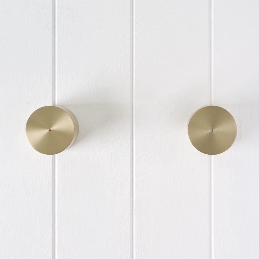 Yabby TAPWARE Round Taps Warm Brushed Nickel