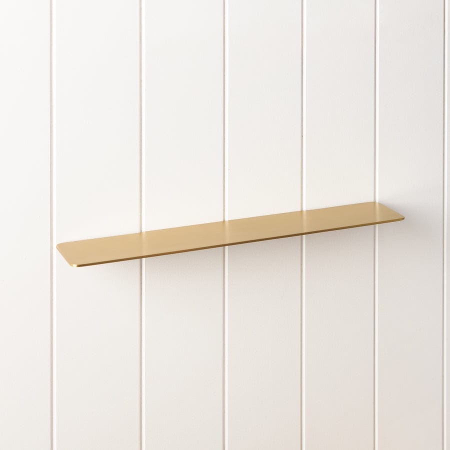 TileCloud TAPWARE Shampoo Shelf Brushed Brass