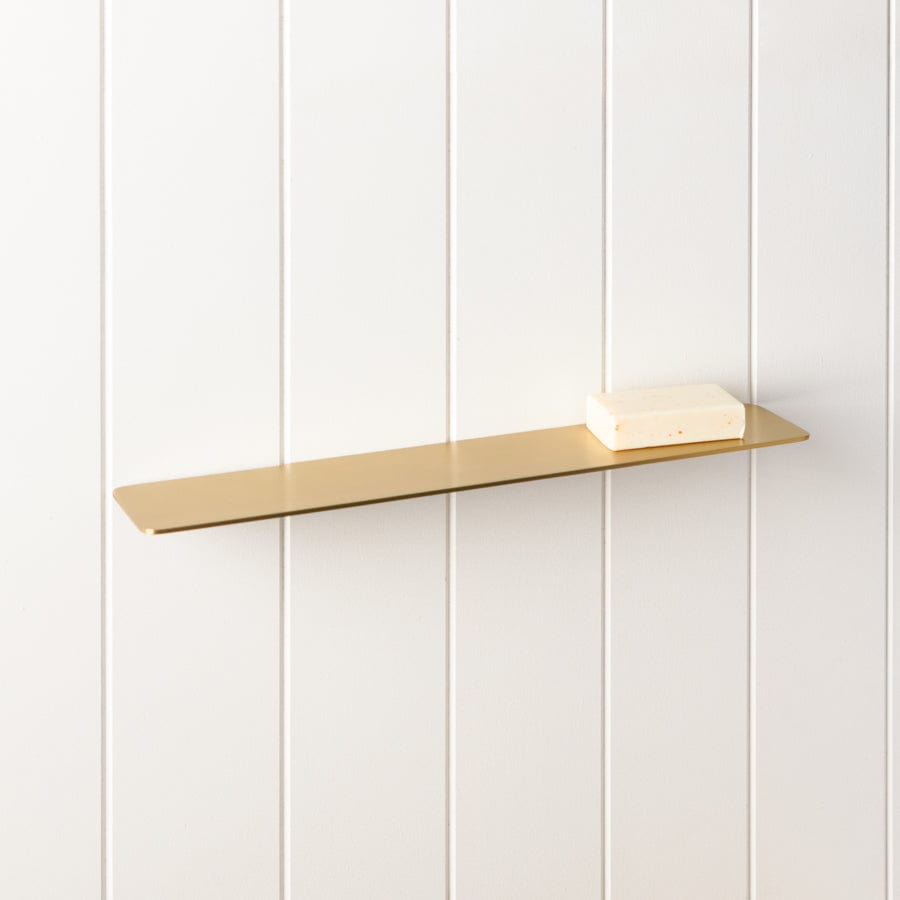 TileCloud TAPWARE Shampoo Shelf Brushed Brass