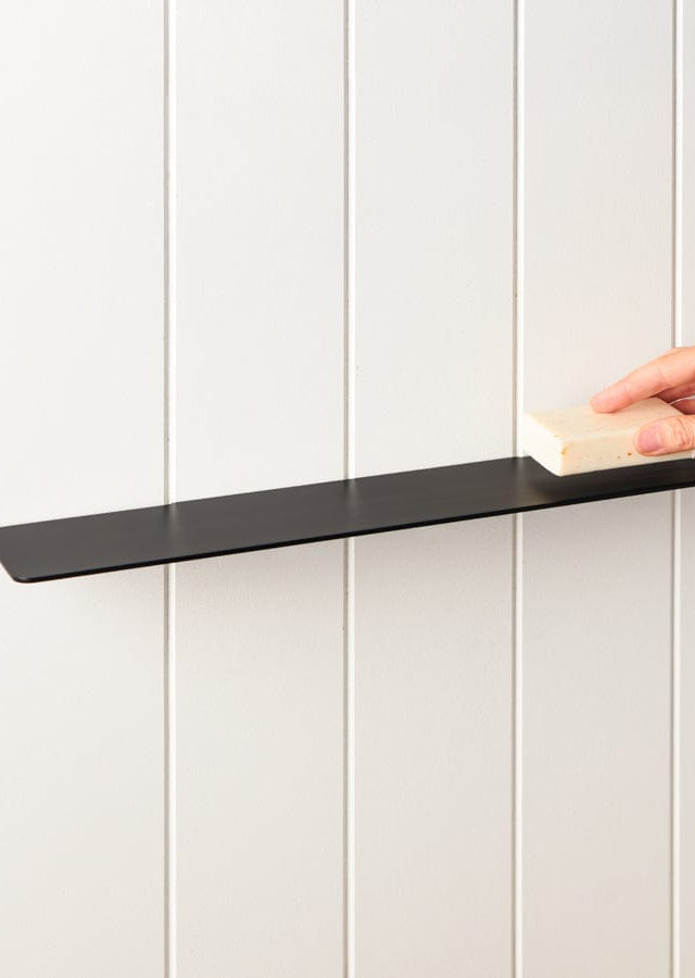 TileCloud TAPWARE Shampoo Shelf Matte Black