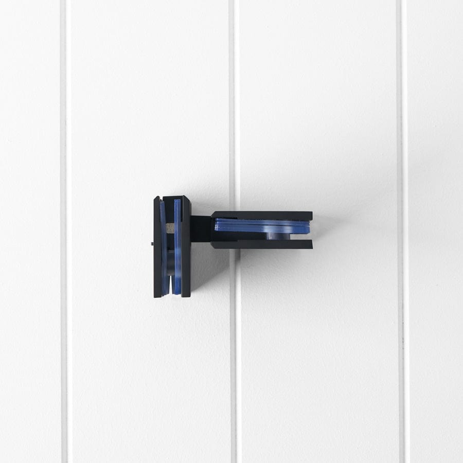 Yabby TAPWARE Shower Hinge Glass to Glass Matte Black