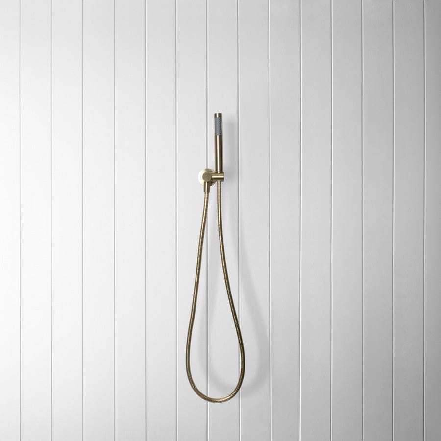 Yabby TAPWARE Shower hose + Sprayer Brushed Brass