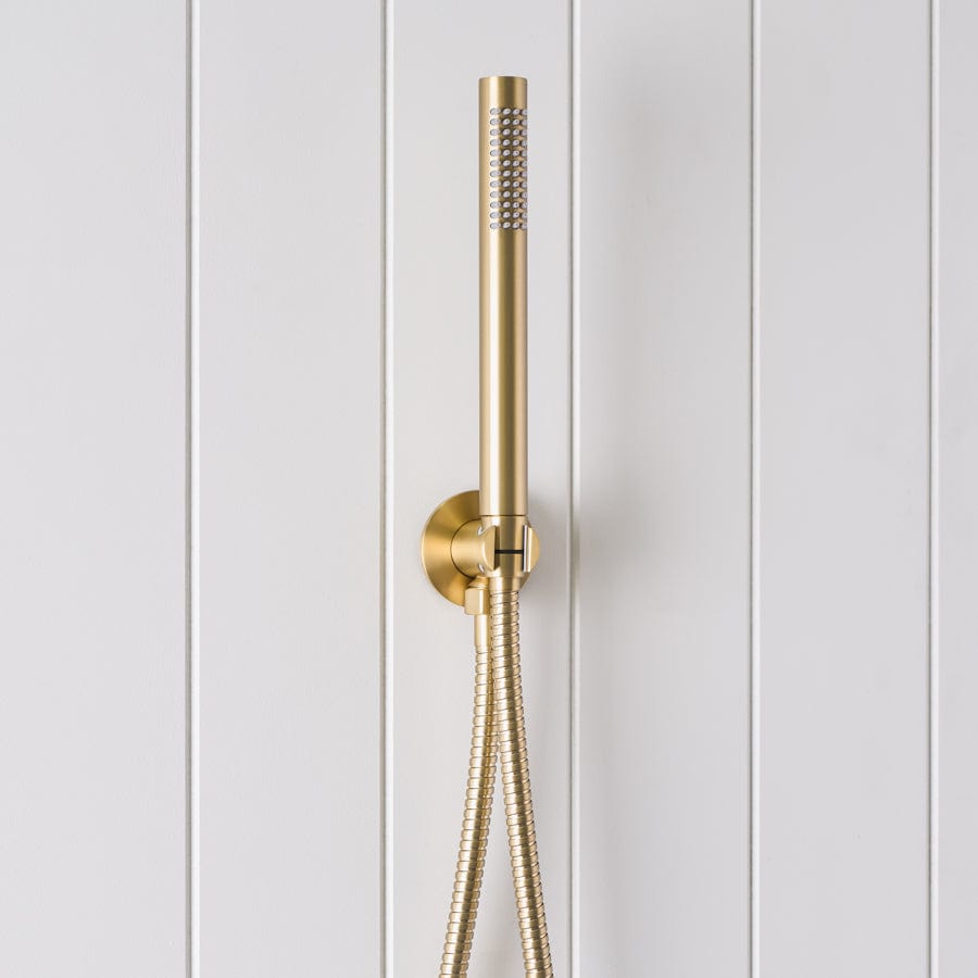 Yabby TAPWARE Shower hose + Sprayer Brushed Brass