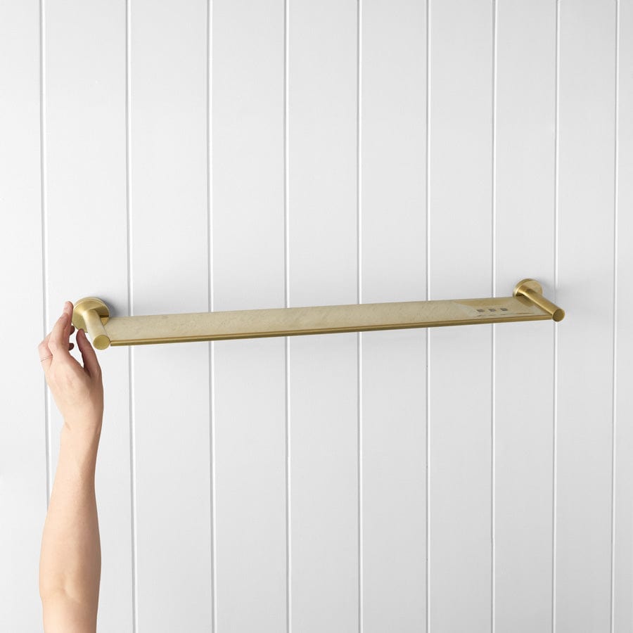 Yabby TAPWARE Shower Shelf Brushed Brass