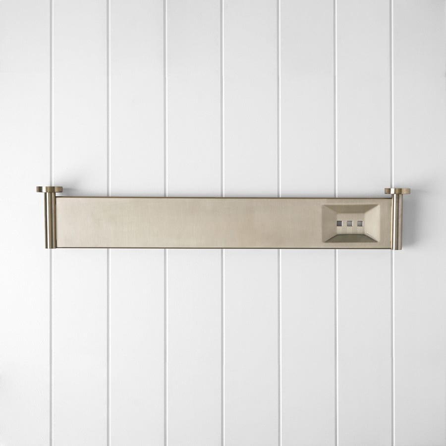 Yabby TAPWARE Shower Shelf Warm Brushed Nickel