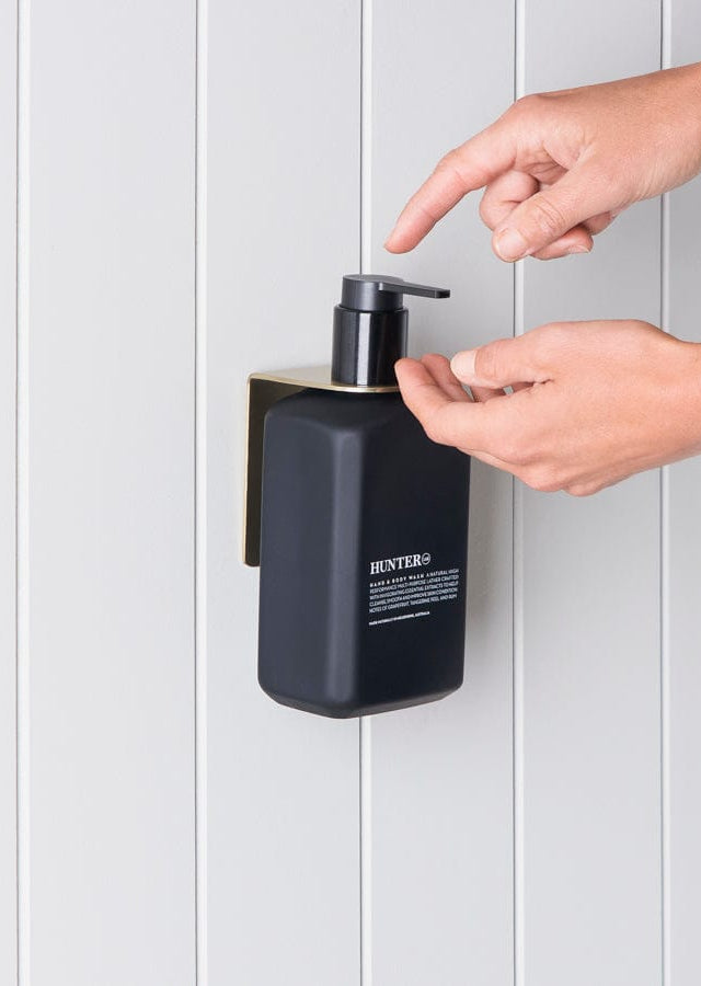 TileCloud TAPWARE Soap Bottle Holder Warm Brushed Nickel