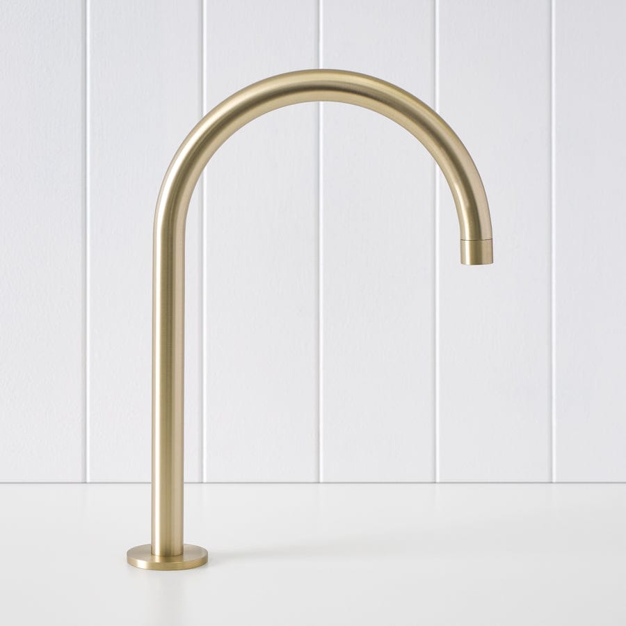 Yabby TAPWARE Sydney Basin Spout Warm Brushed Nickel