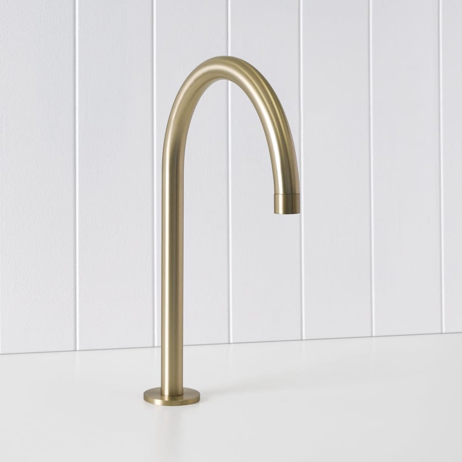 Yabby TAPWARE Sydney Basin Spout Warm Brushed Nickel