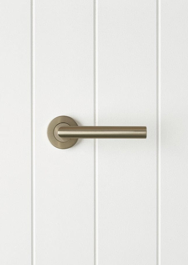 Yabby TAPWARE Sydney Door Handle Warm Brushed Nickel