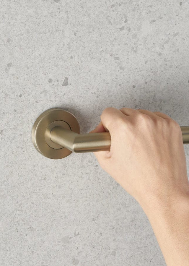 Yabby TAPWARE Sydney Door Handle Warm Brushed Nickel