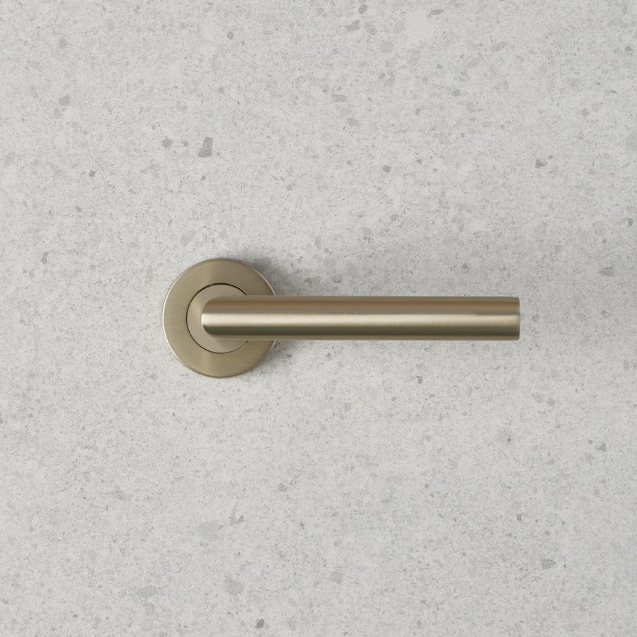 Yabby TAPWARE Sydney Door Handle Warm Brushed Nickel
