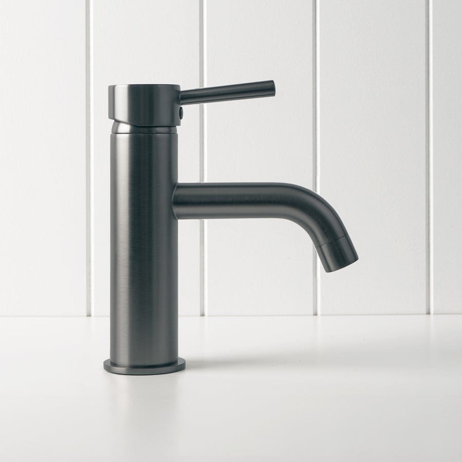 Yabby TAPWARE Short Basin Mixer Gunmetal