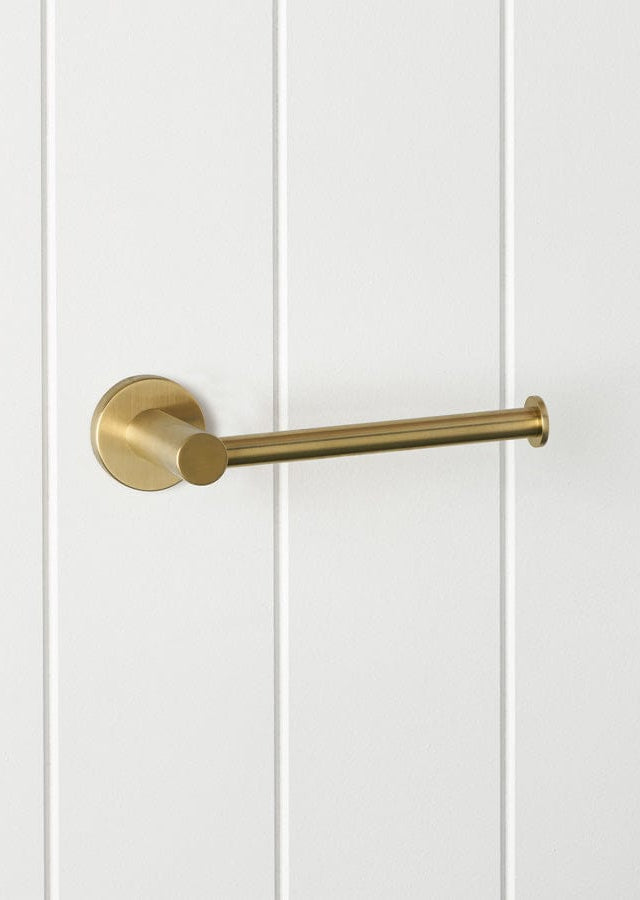 Yabby TAPWARE Sydney Toilet Roll Holder Brushed Brass