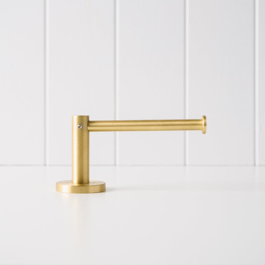 Yabby TAPWARE Sydney Toilet Roll Holder Brushed Brass