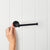 Sydney Toilet Roll Holder Matte Black