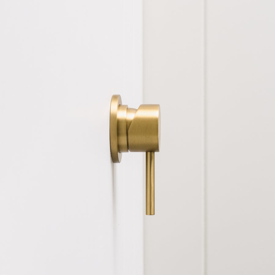 Yabby TAPWARE Sydney Wall Mixer Brushed Brass