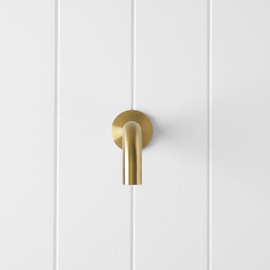 Yabby TAPWARE Sydney Wall Spout Brushed Brass