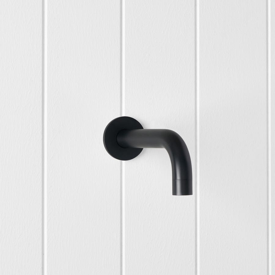 Yabby TAPWARE Sydney Wall Spout Matte Black