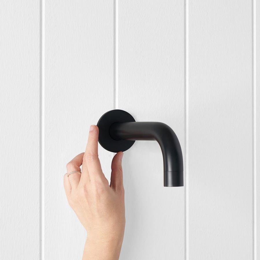 Yabby TAPWARE Sydney Wall Spout Matte Black