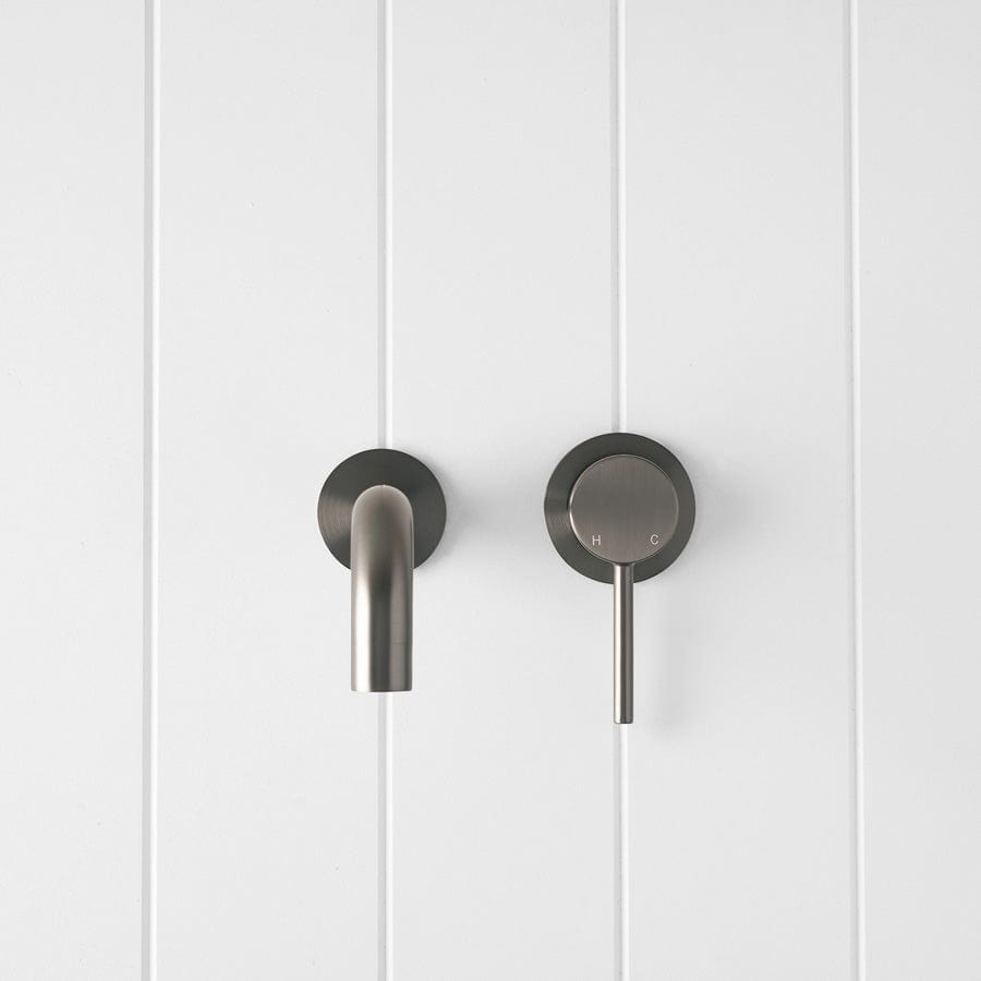 Yabby TAPWARE Sydney Wall Spout + Mixer Gunmetal