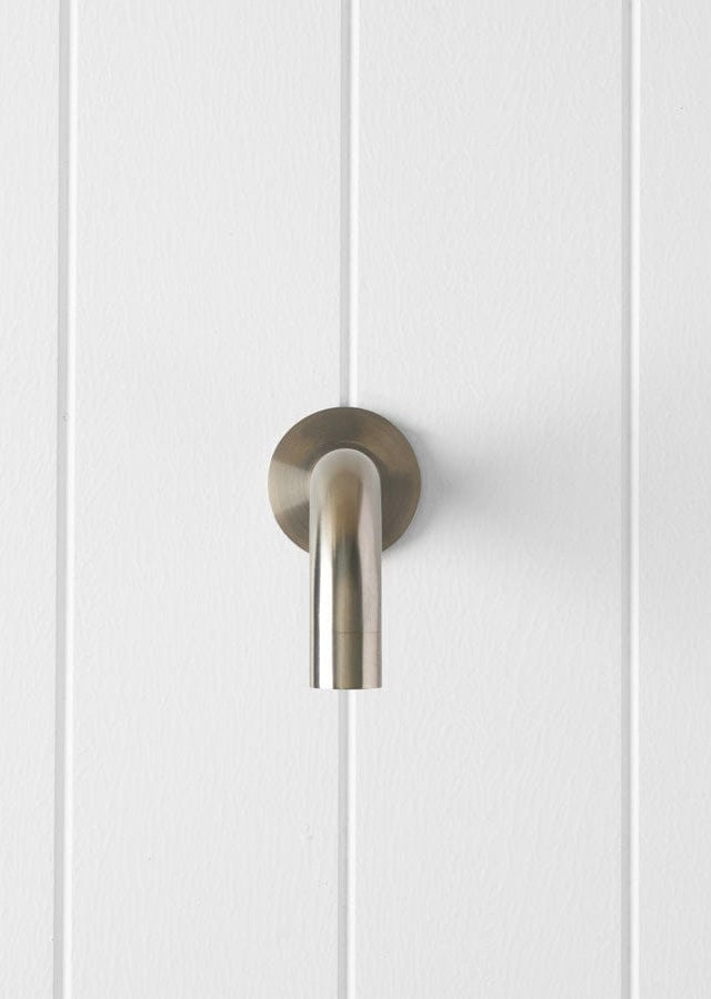 Yabby TAPWARE Sydney Wall Spout Warm Brushed Nickel