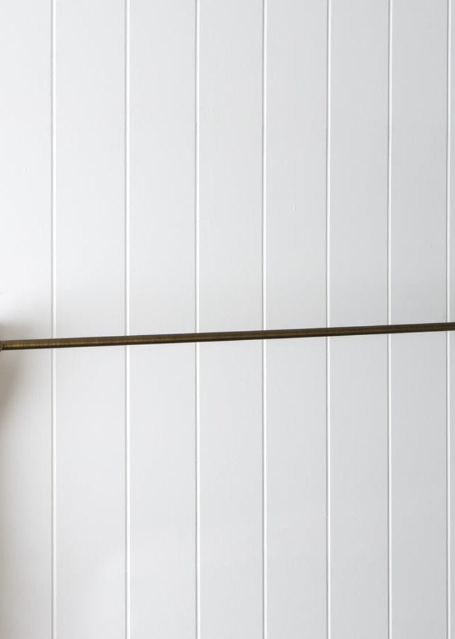 Yabby TAPWARE Towel Rail Antique Brass