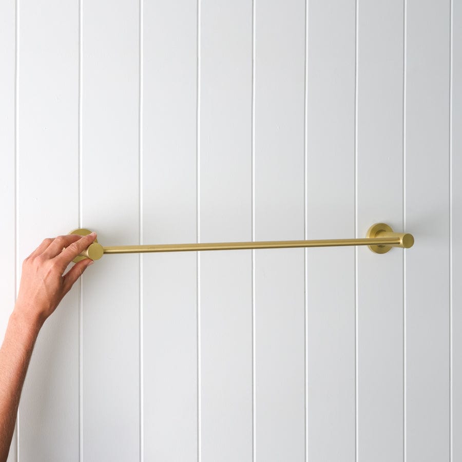 Yabby TAPWARE Towel Rail Brushed Brass