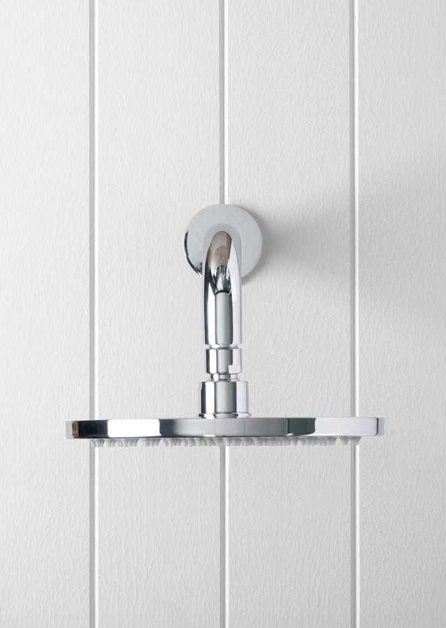 Yabby TAPWARE Wall Shower Arm and Head Chrome