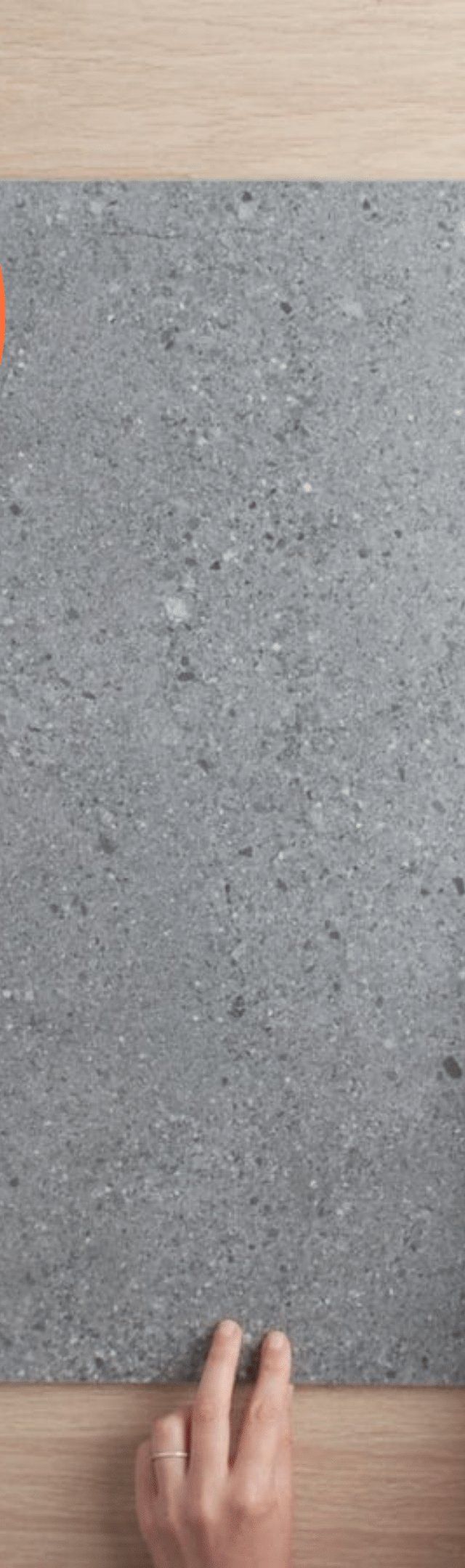 TileCloud TILE Hamilton Matte Charcoal Concrete Look Tile