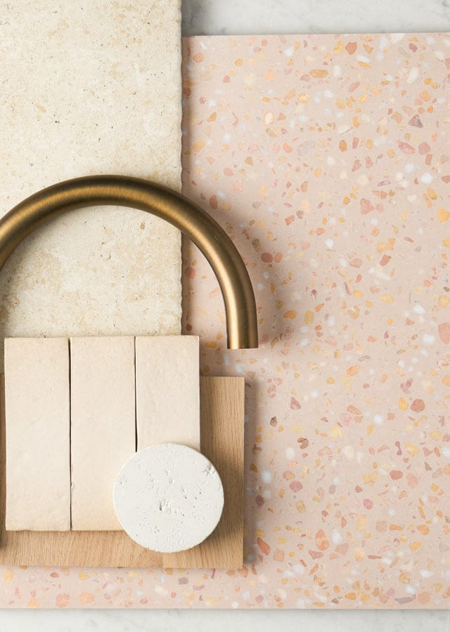 TileCloud TILE Kensington Blush Recycled Terrazzo Tile