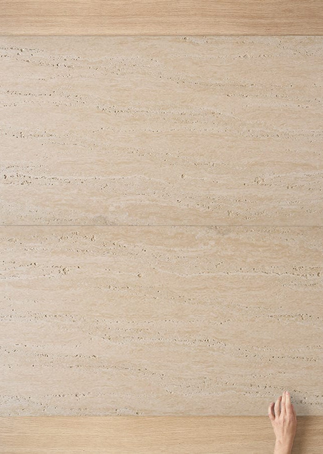TileCloud TILE Kirribilli Travertine Look Sand Matte Tile