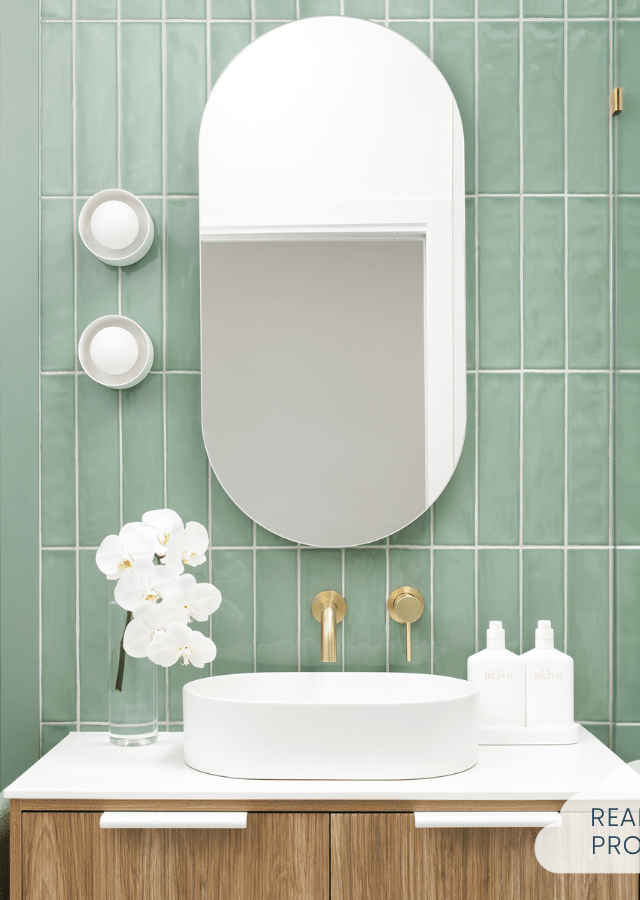 TileCloud TILE Newport Gloss Subway Jade Green Tile