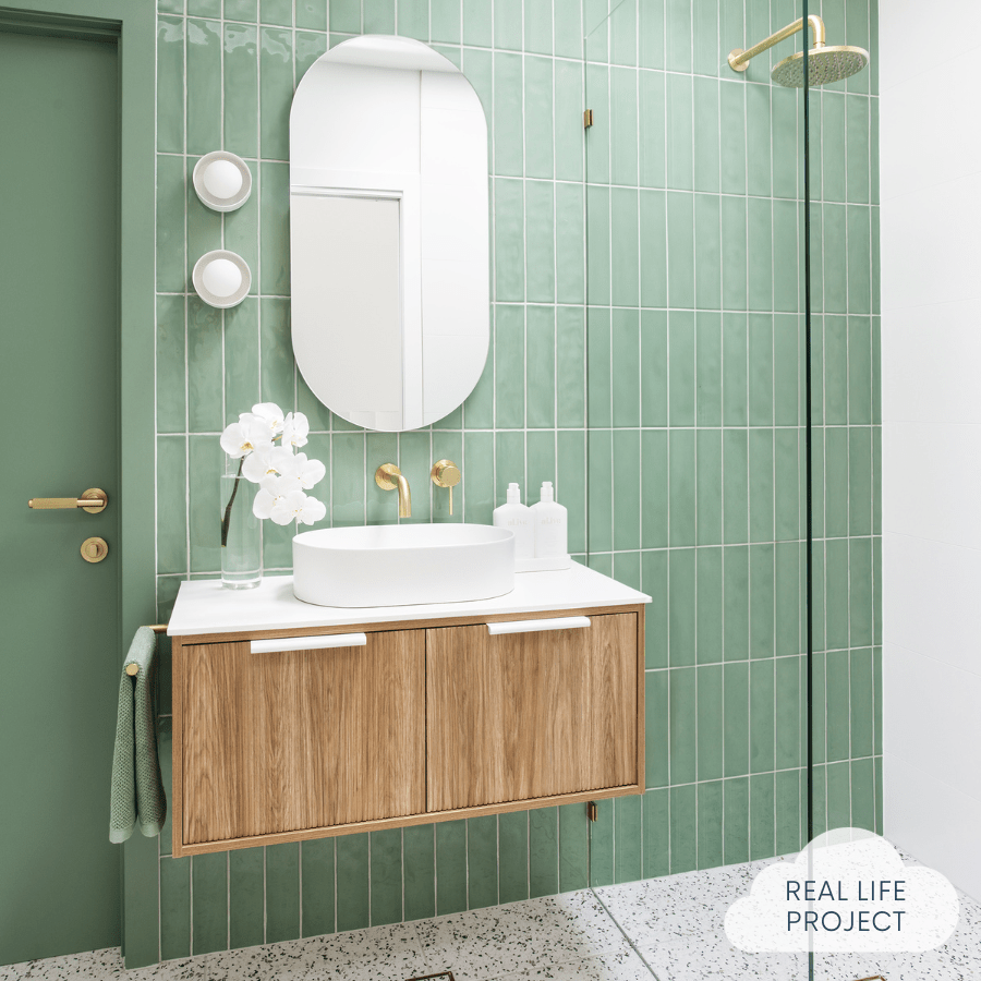 TileCloud TILE Newport Gloss Subway Jade Green Tile