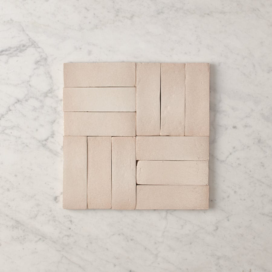 TileCloud TILE Noosa Gloss Zellige Taupe Tile