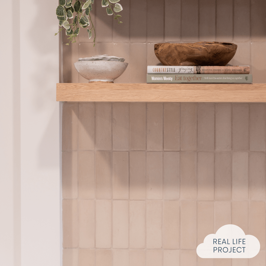 TileCloud TILE Noosa Semi Gloss Zellige Bone Tile