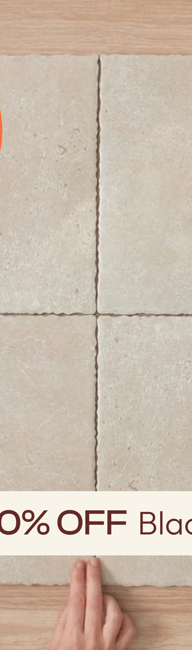 TileCloud TILE Seaforth Travertine Look Beige Matte Tile