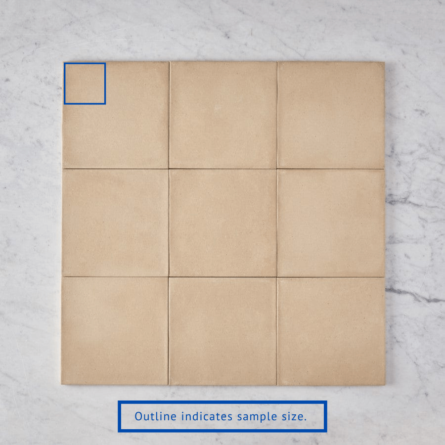 Fina Ceramics TILE Tamarama Beige Square Tile