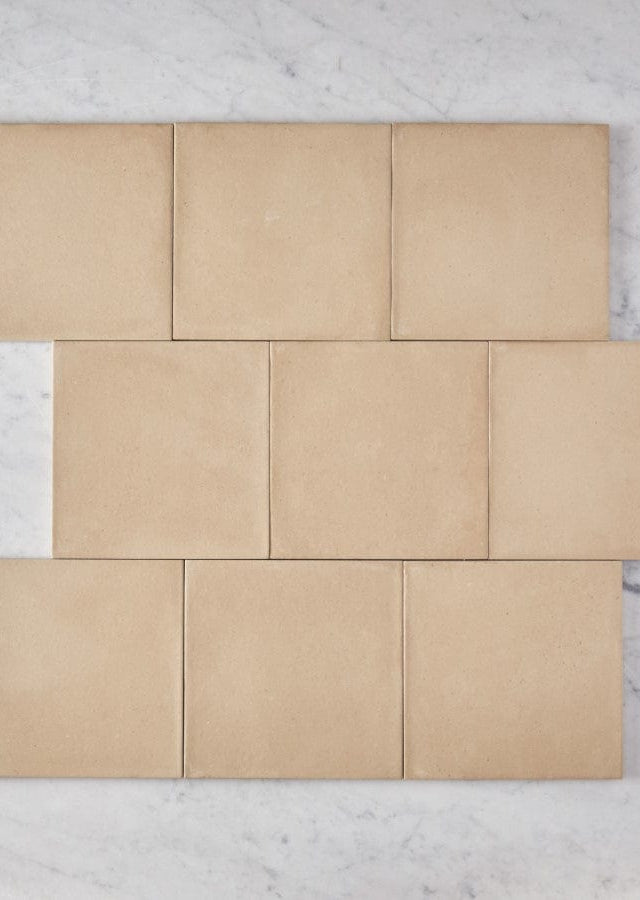 Fina Ceramics TILE Tamarama Beige Square Tile