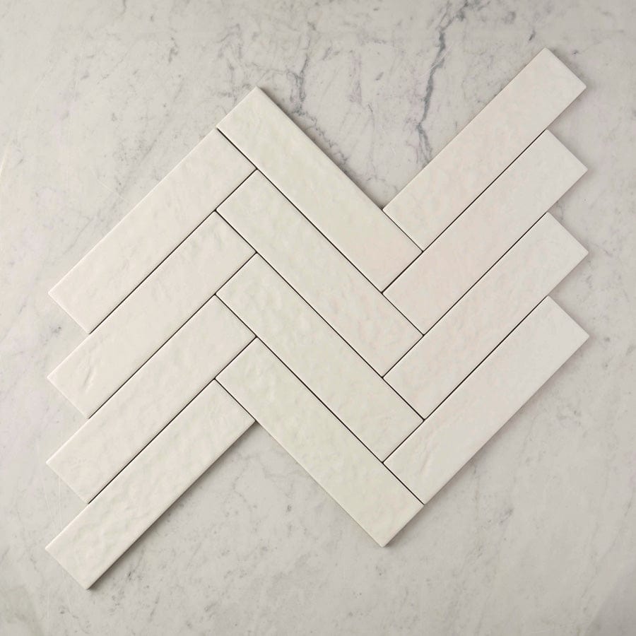 TileCloud TILE Thirroul White Matte Subway Tile