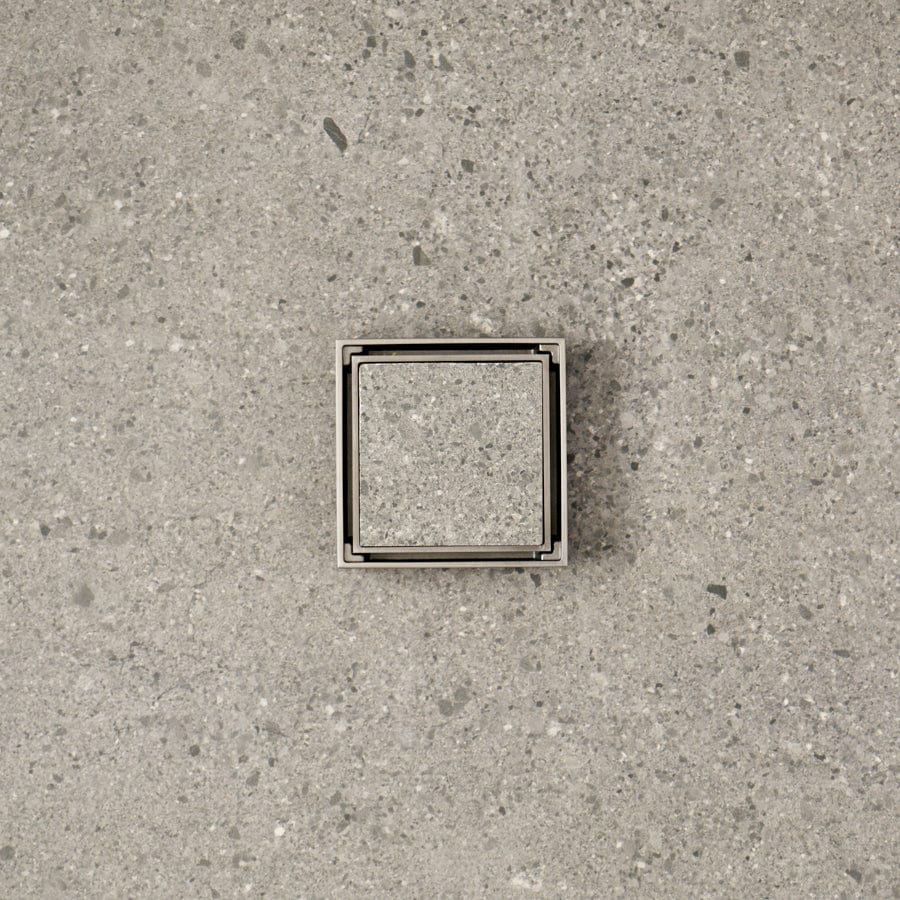 Yabby TAPWARE Tile Insert Floor Waste Gunmetal