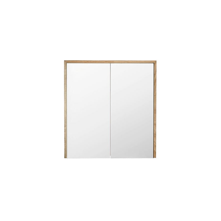 Loughlin VANITIES Bayview Mirror Cabinet 750 American Oak Light