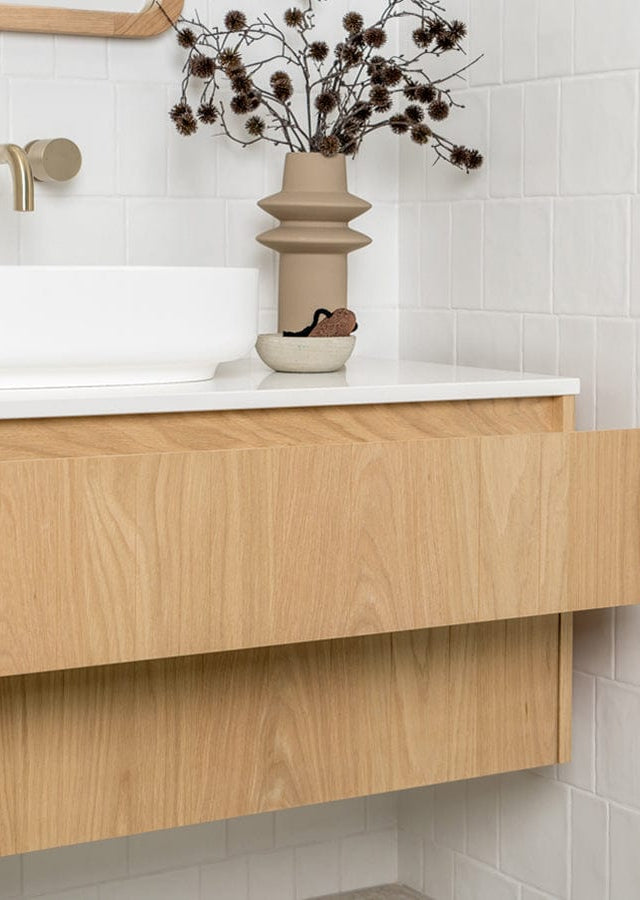 Loughlin VANITIES Yarra Valley Vanity 750 American Oak Light Veneer