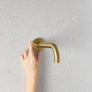 Wall Spout Brushed Brass