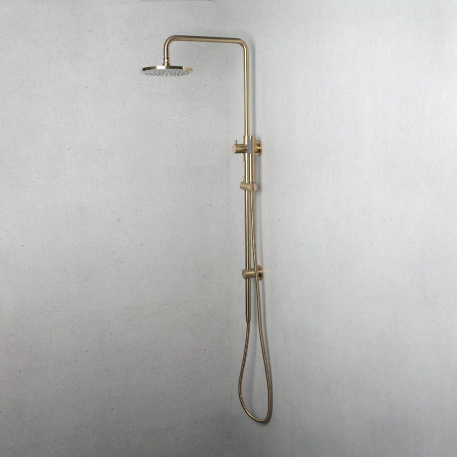 Yabby TAPWARE Combination Shower Brushed Brass
