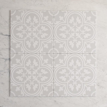 Dural Grey Encaustic Look Tile